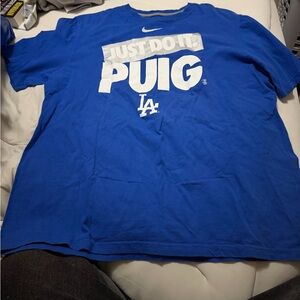 Nike Blue Just Do Dodgers It T-Shirt